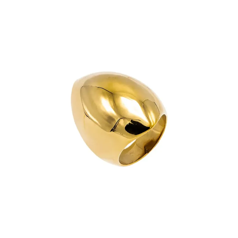 Solid Graduated Puffy Statement Ring sold by Adina Eden's
