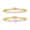 The Heart Tennis Bracelet Combo Set sold by Adina Eden's