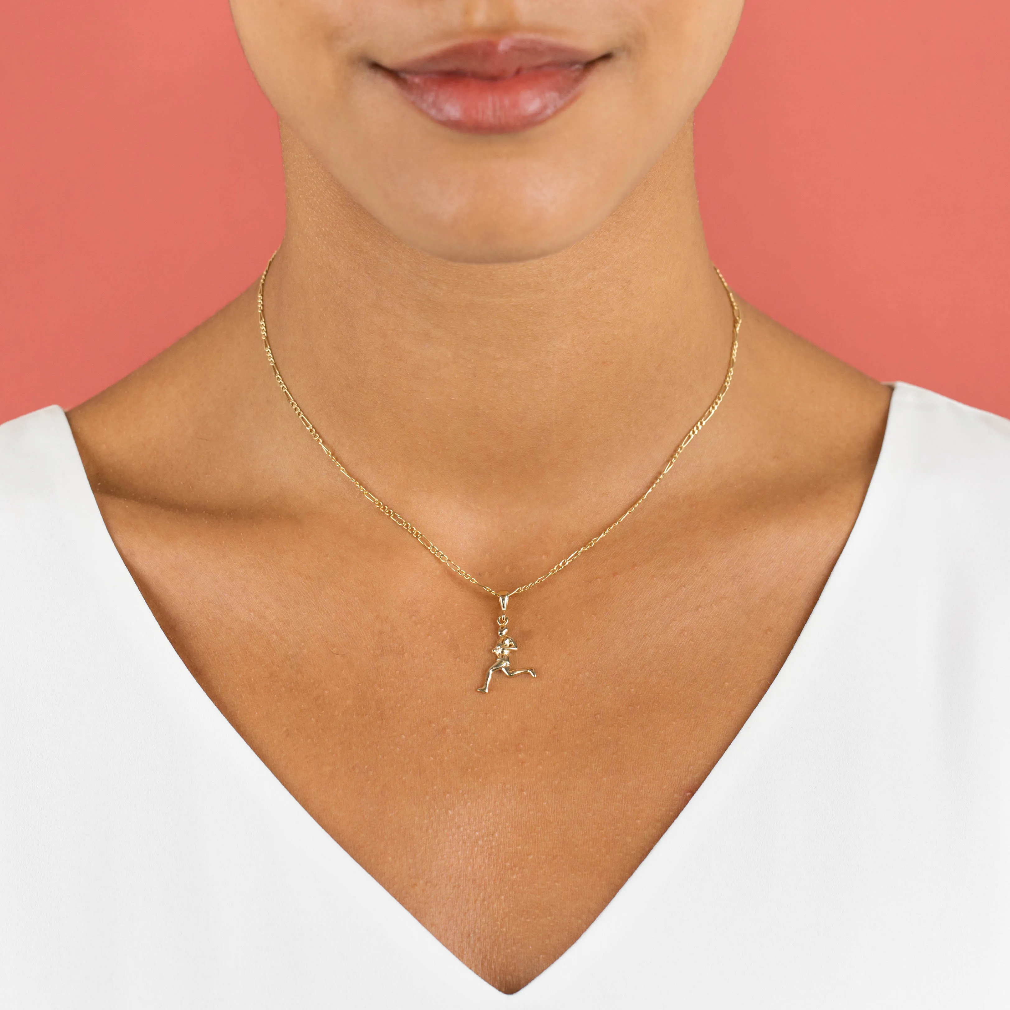 Runner Necklace 14K sold by Adina Eden's product image thumbnail 2
