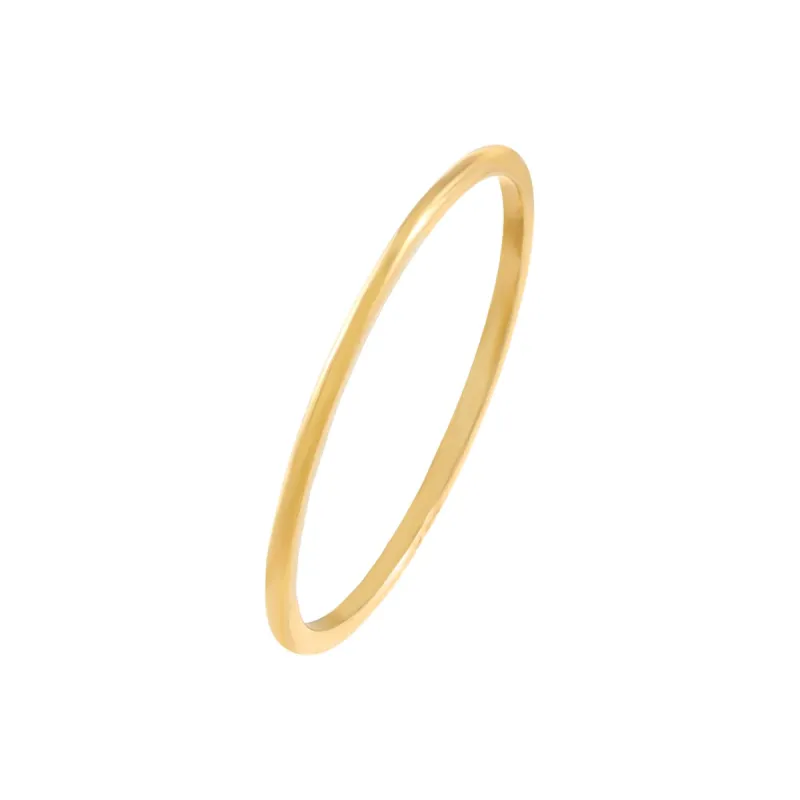 Thin Solid Band 14K sold by Adina Eden's