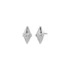 Pave Double Spike Stud Earring sold by Adina Eden's