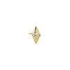 Pave Double Spike Stud Earring sold by Adina Eden's