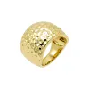Indented Puffy Wide Statement Ring sold by Adina Eden's