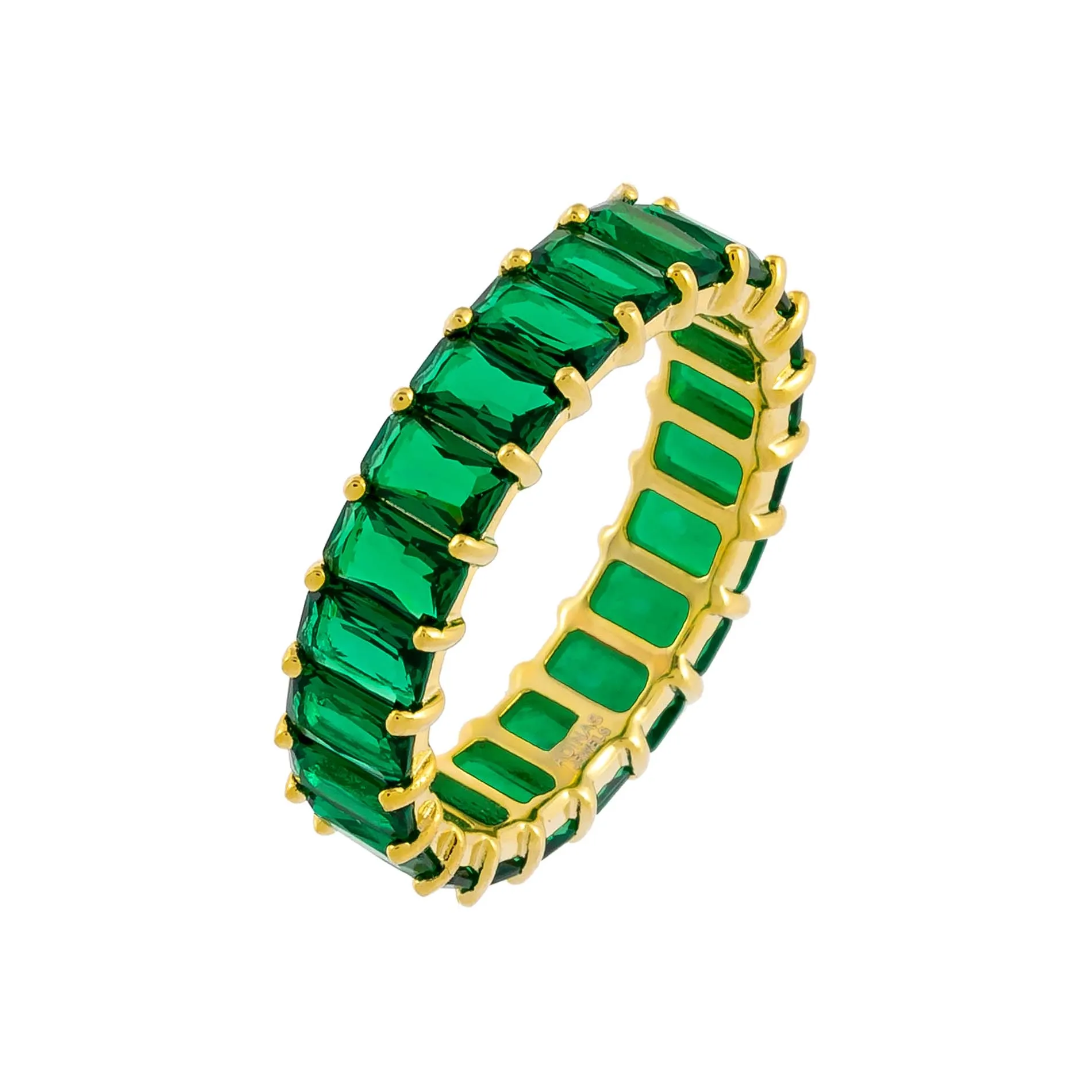 Colored Baguette Ring sold by Adina Eden's product image thumbnail 4