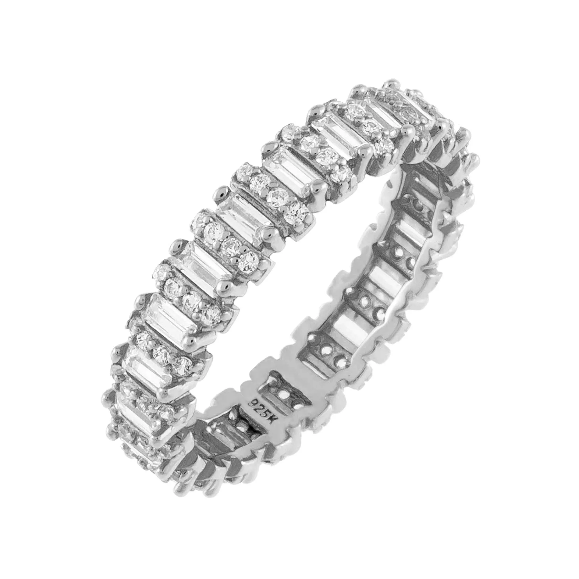 Pavé Baguette Ring sold by Adina Eden's product image thumbnail 5