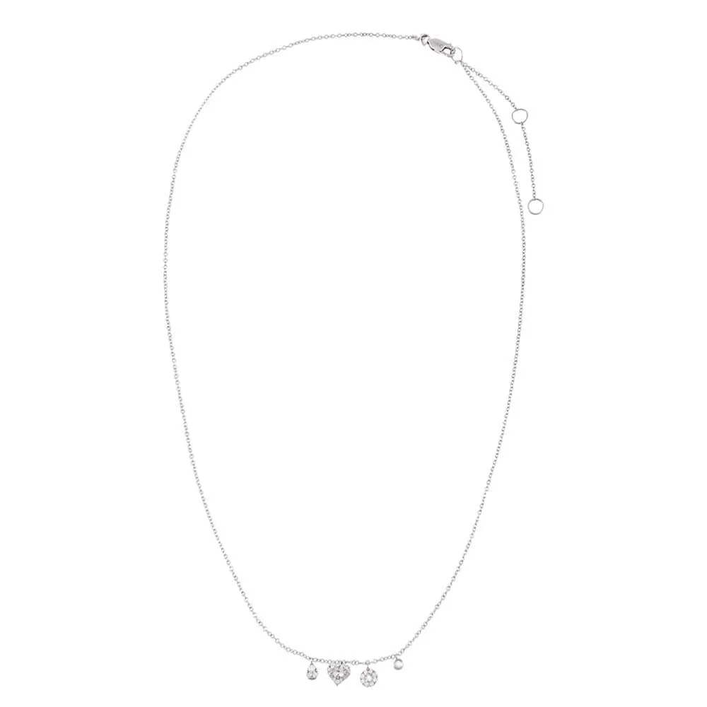 Diamond Shapes Necklace 14K sold by Adina Eden's product image thumbnail 3
