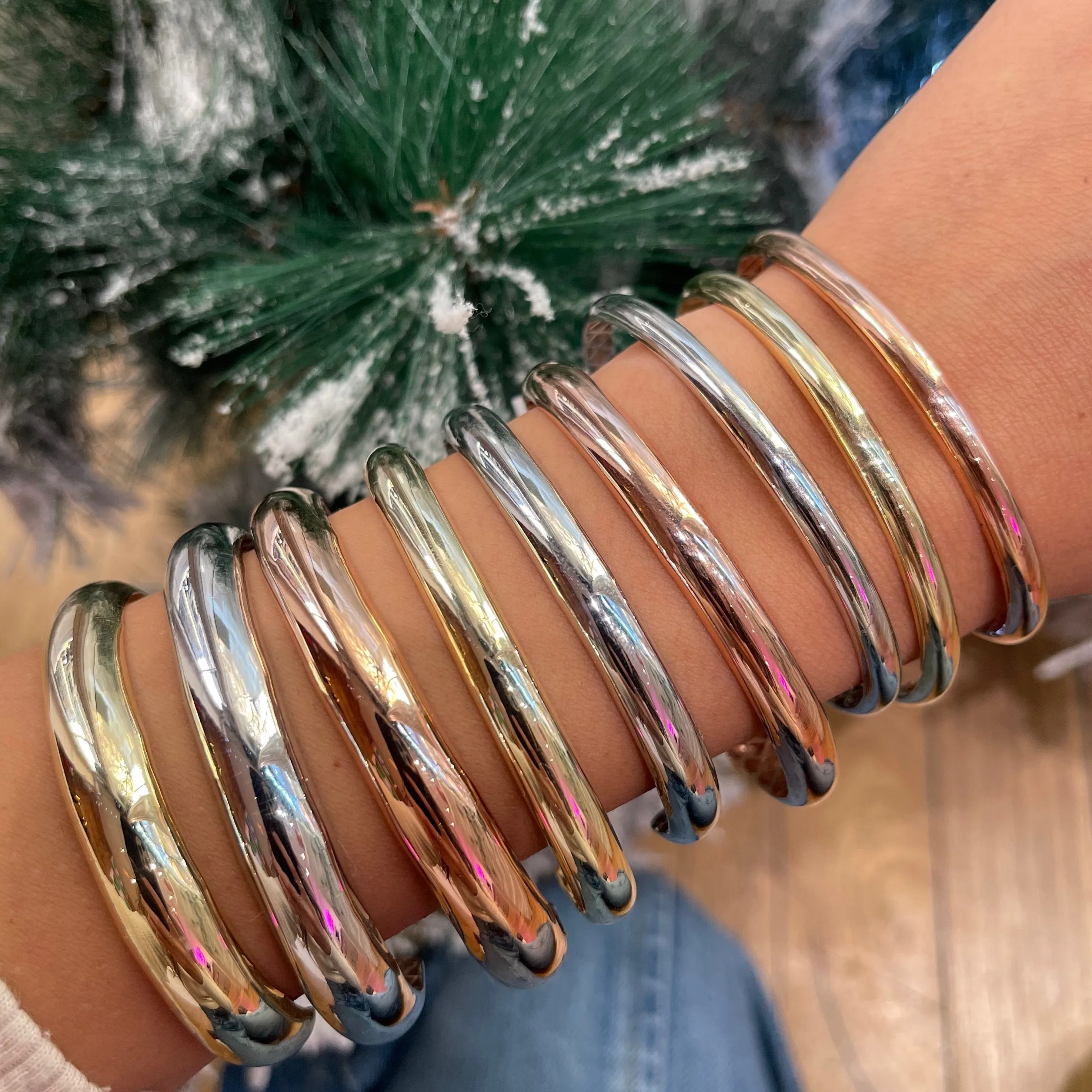 Dome Bangle sold by Adina Eden's product image thumbnail 3