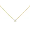CZ Crystal Butterfly Necklace sold by Adina Eden's