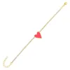 Neon Enamel Heart Tennis Bracelet sold by Adina Eden's
