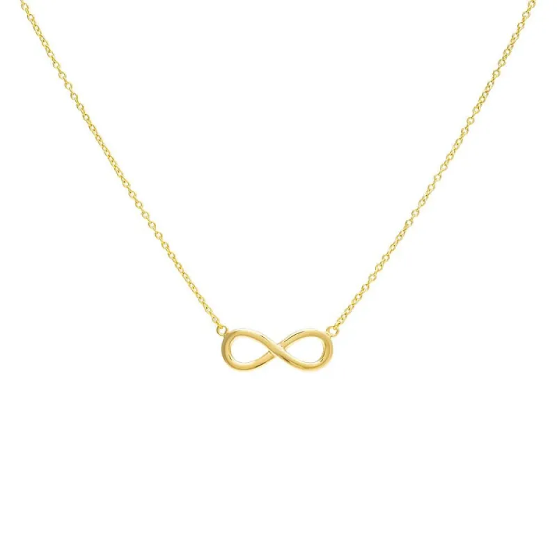 Solid Infinity Necklace sold by Adina Eden's