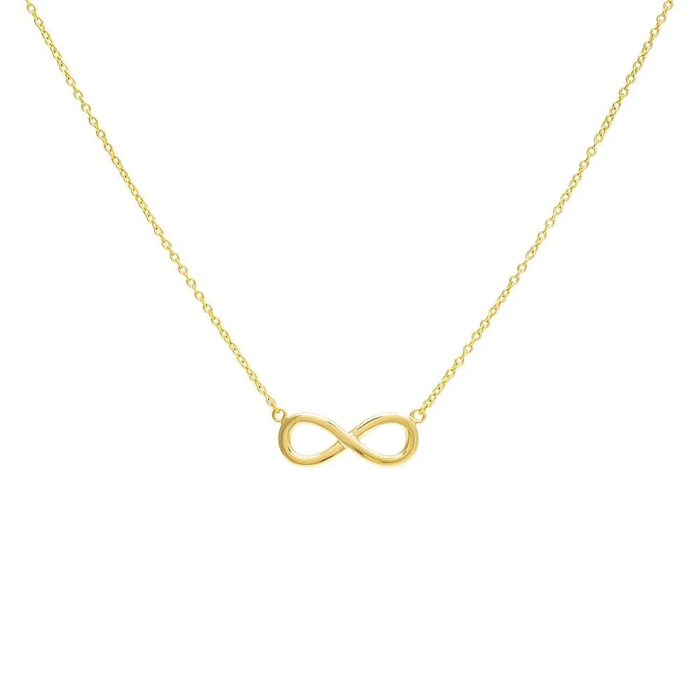 Solid Infinity Necklace sold by Adina Eden's