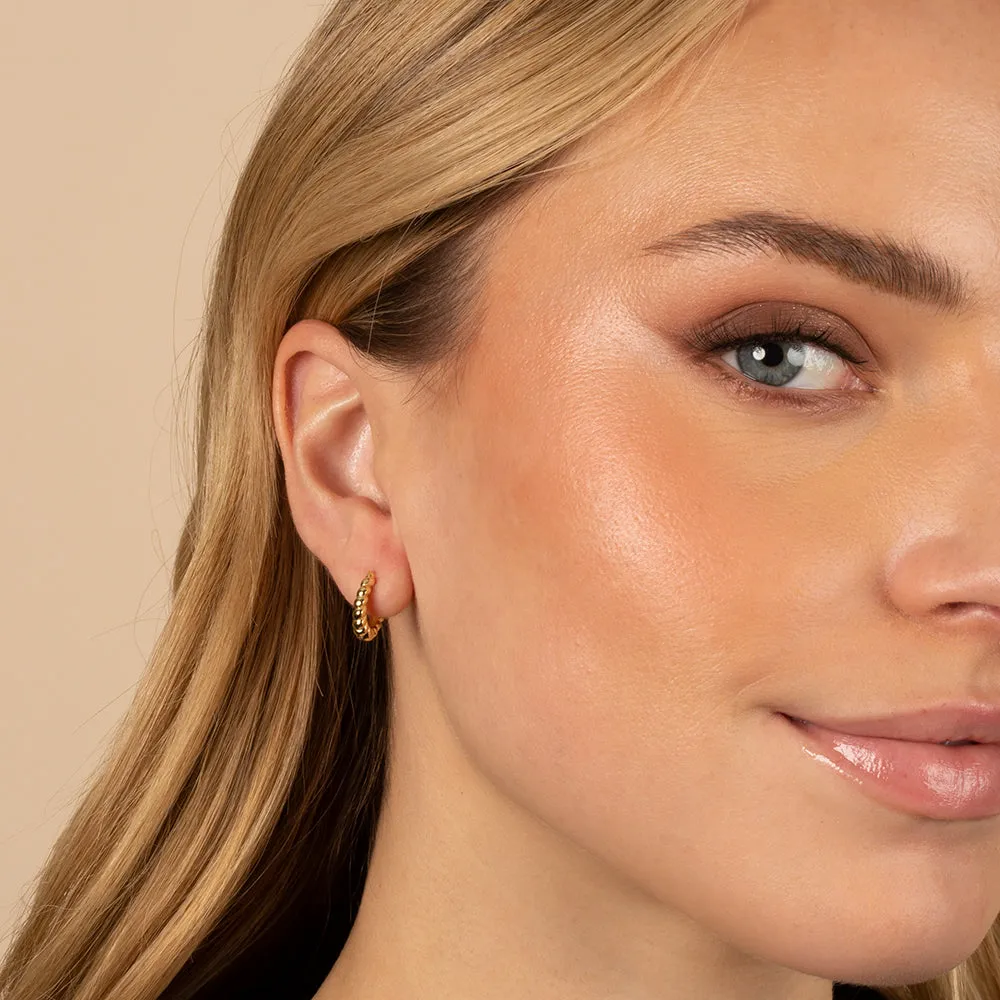 Graduated Twisted Hoop Earring sold by Adina Eden's product image thumbnail 2