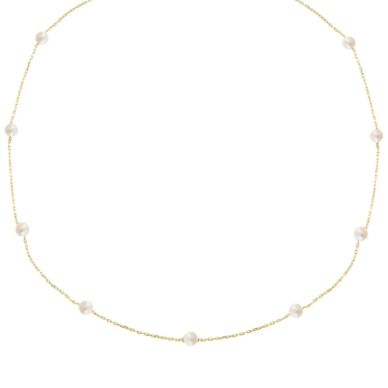 Multi Pearl Choker sold by Adina Eden's