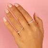 Thin CZ Eternity Band sold by Adina Eden's
