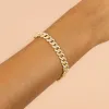 Pavé Neon Pink Enamel Chain Link Bracelet sold by Adina Eden's
