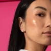Graduated Pearl X CZ Stud Earring sold by Adina Eden's