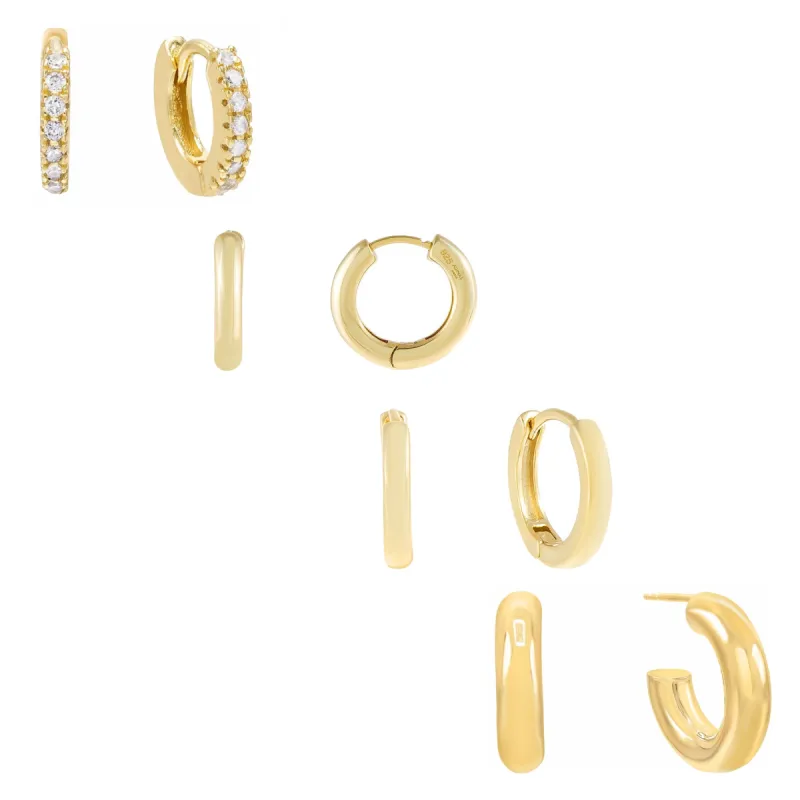 Ultimate Girl Earring Combo Set sold by Adina Eden's