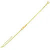 Mini Nameplate Bracelet 14K sold by Adina Eden's