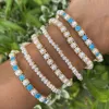 Pearl Tennis Bracelet sold by Adina Eden's