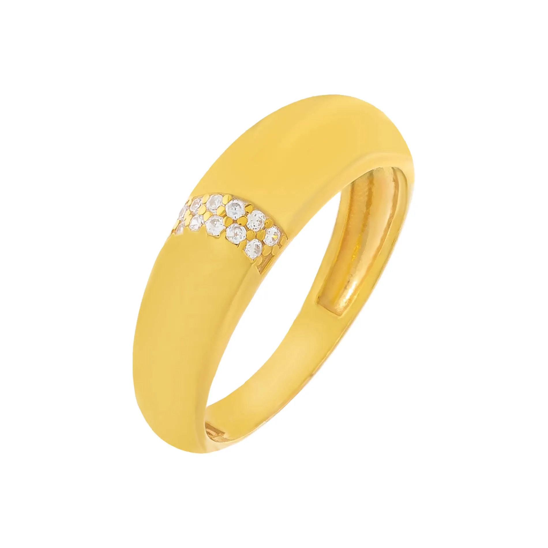 Pavé Dome Ring sold by Adina Eden's