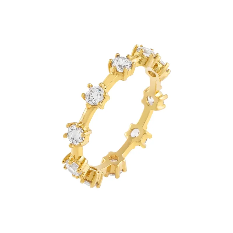 CZ Colored Multi Stone Ring sold by Adina Eden's