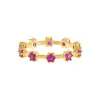 CZ Colored Multi Stone Ring sold by Adina Eden's
