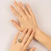 CZ Colored Multi Stone Ring sold by Adina Eden's