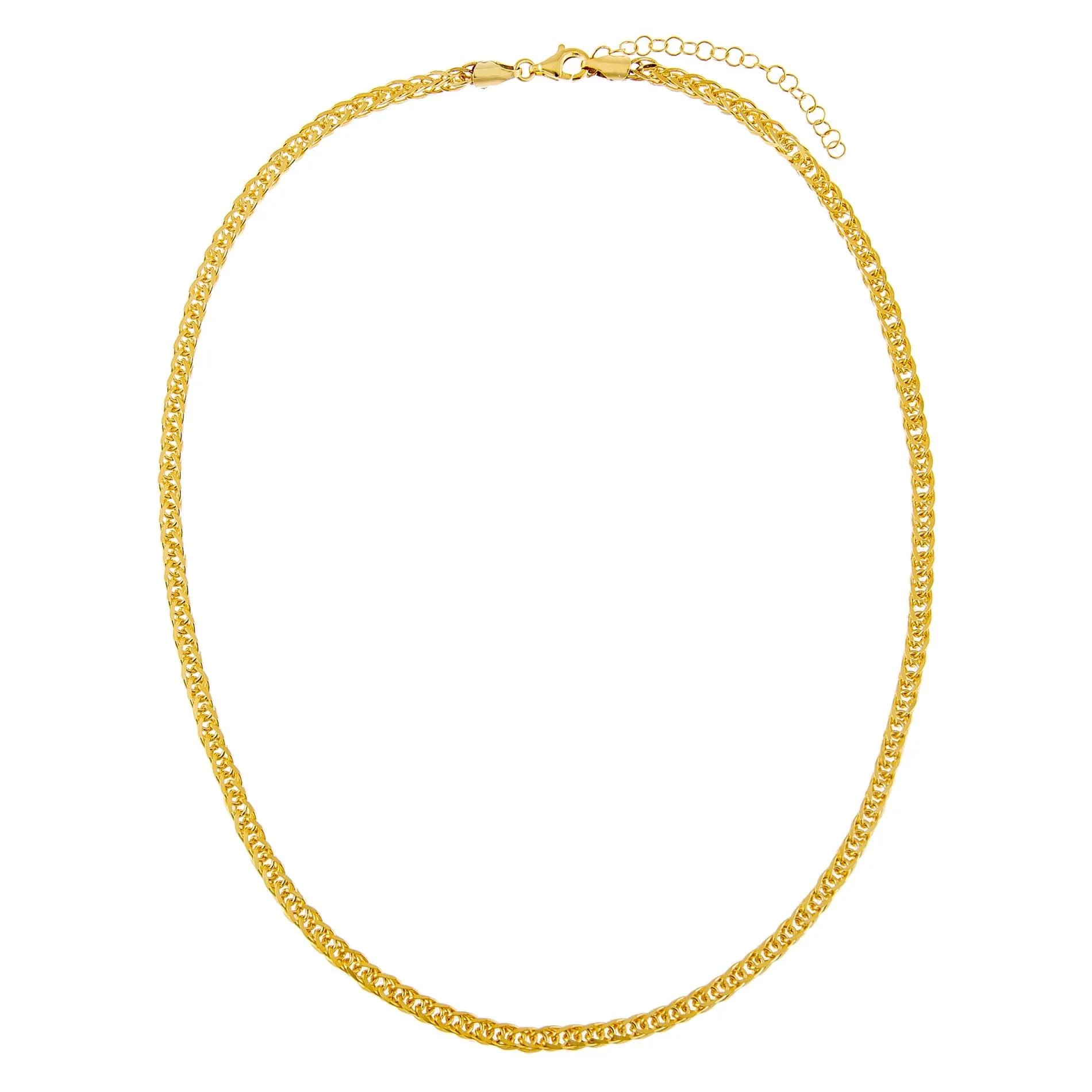 Thick Franco Chain Necklace sold by Adina Eden's product image thumbnail 3