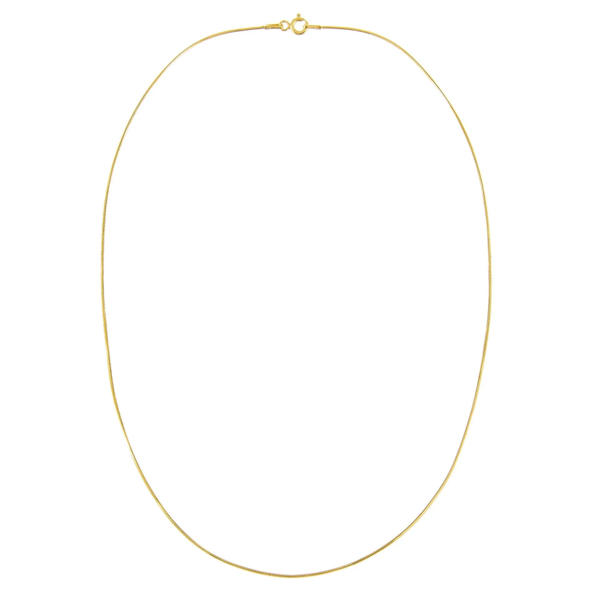 Thin Snake Chain Necklace sold by Adina Eden's product image thumbnail 2