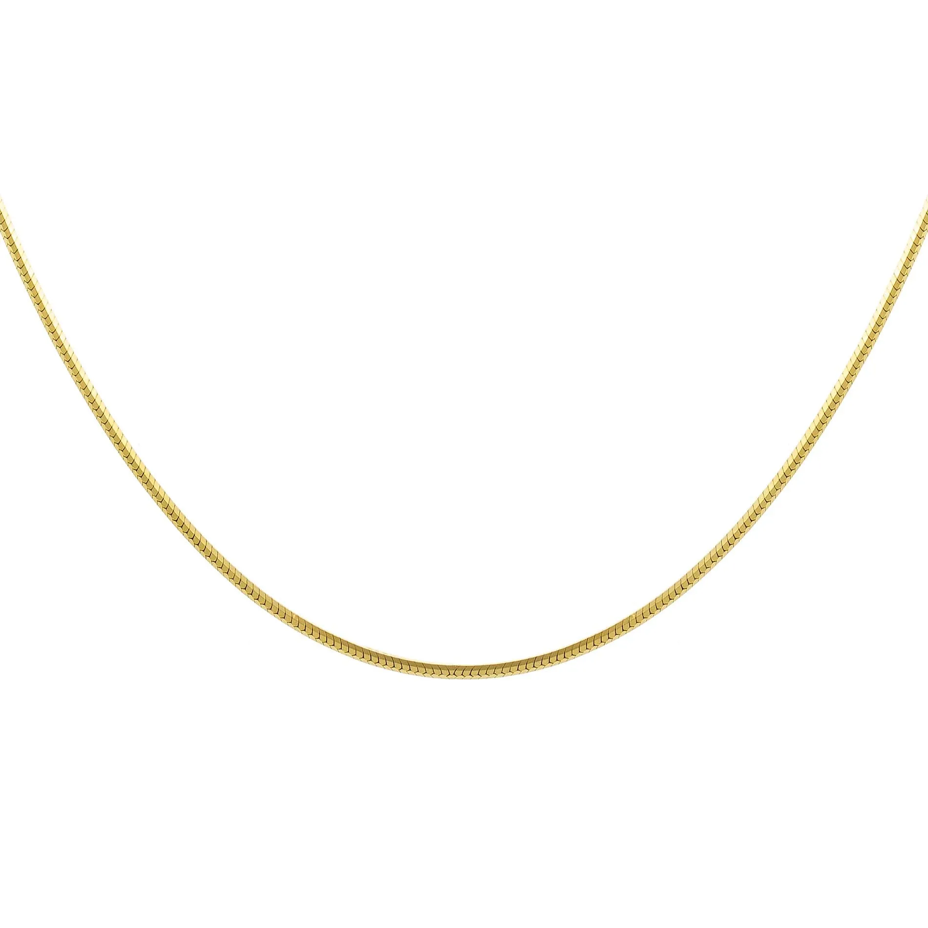 Thin Snake Chain Necklace sold by Adina Eden's