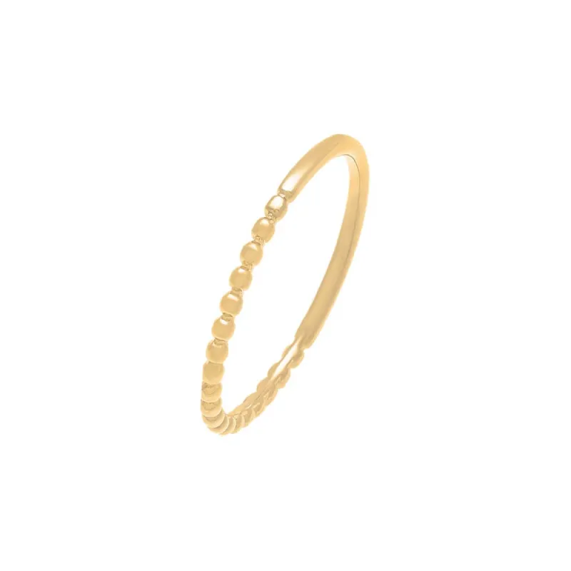 Beaded Ring 14K sold by Adina Eden's