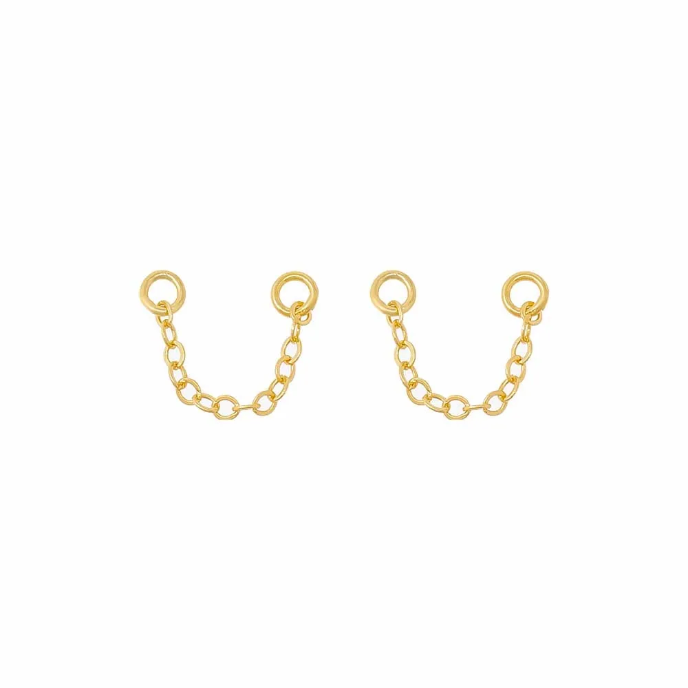 Double Earring Chain Connector sold by Adina Eden's product image thumbnail 5