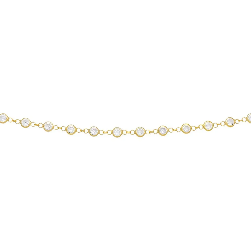 Multi Bezel Belly Chain sold by Adina Eden's product image thumbnail 4