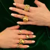Solid Band Ring 14K sold by Adina Eden's