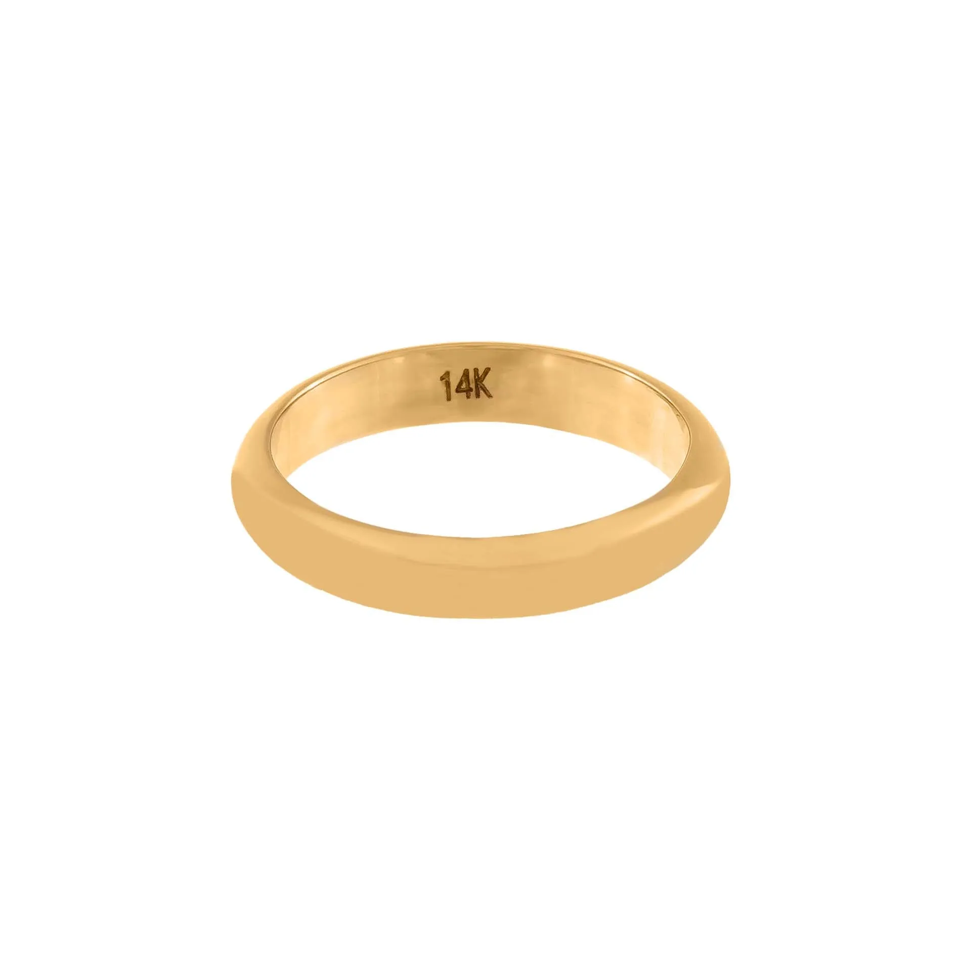 Solid Band Ring 14K sold by Adina Eden's product image thumbnail 4