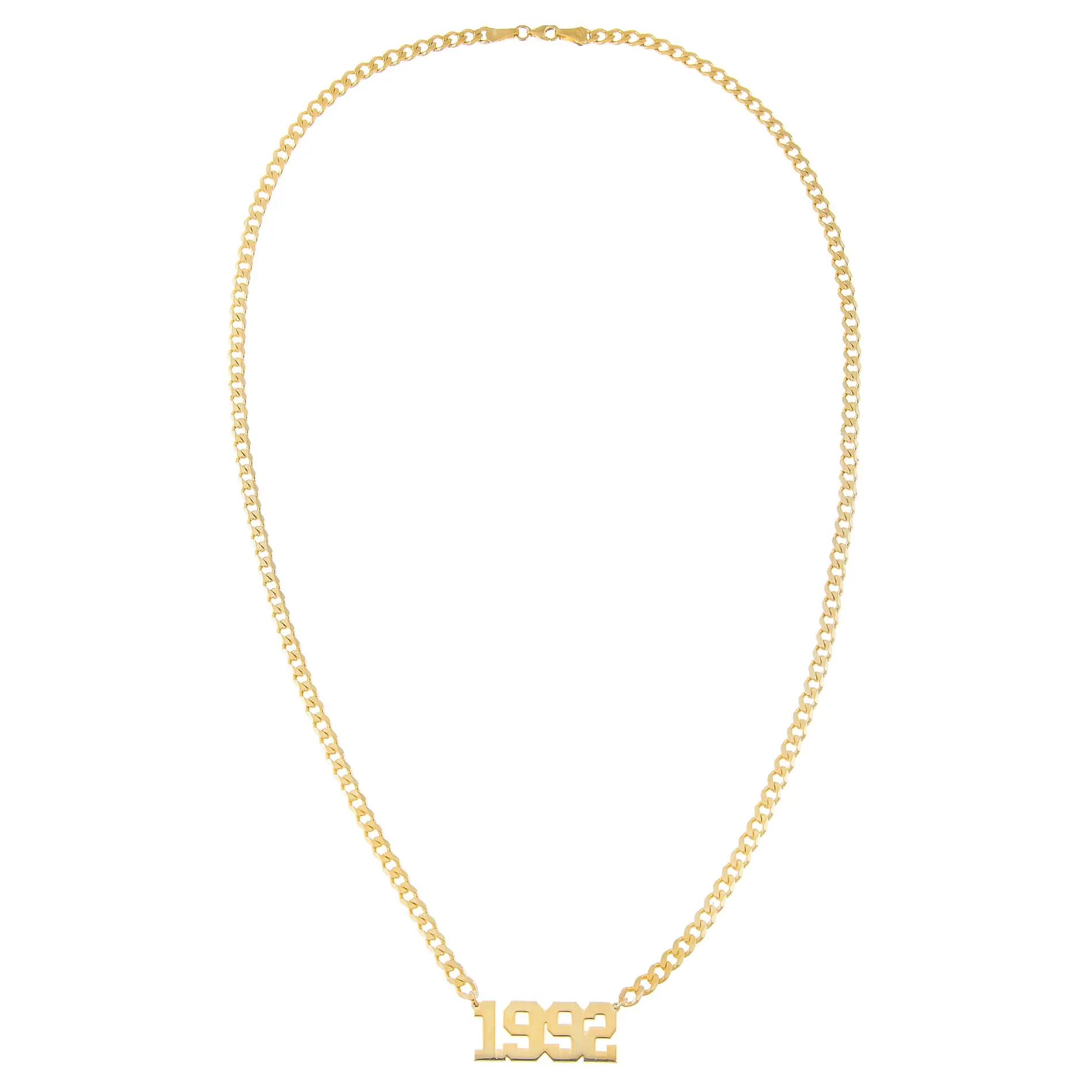 Men's Year Necklace sold by Adina Eden's product image thumbnail 2