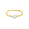 Single Pearl Ring sold by Adina Eden's