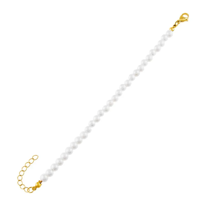 Classic Pearl Bracelet sold by Adina Eden's