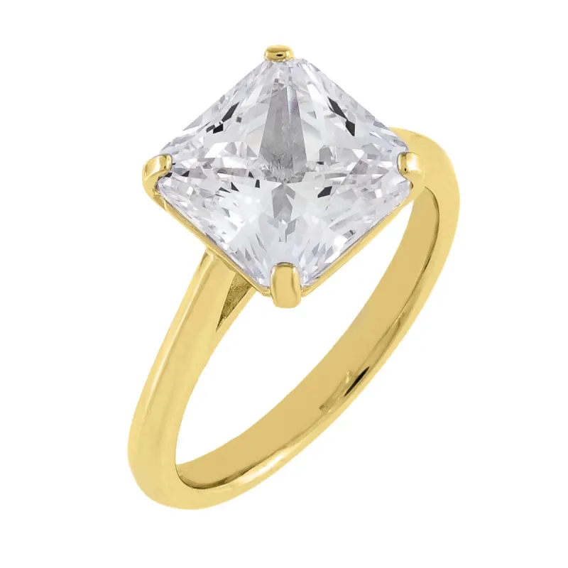 Princess Cut Travel Ring sold by Adina Eden's