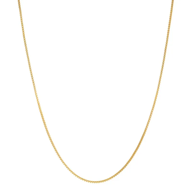 Men's Box Chain Necklace sold by Adina Eden's