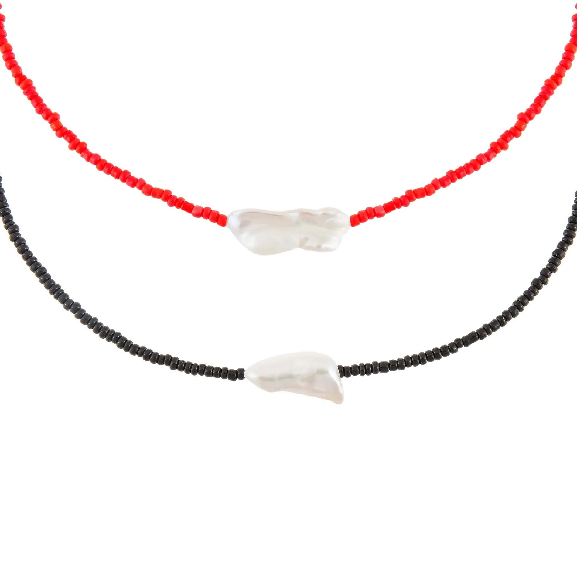2 Piece Baroque Bead Choker Combo Set sold by Adina Eden's product image thumbnail 5