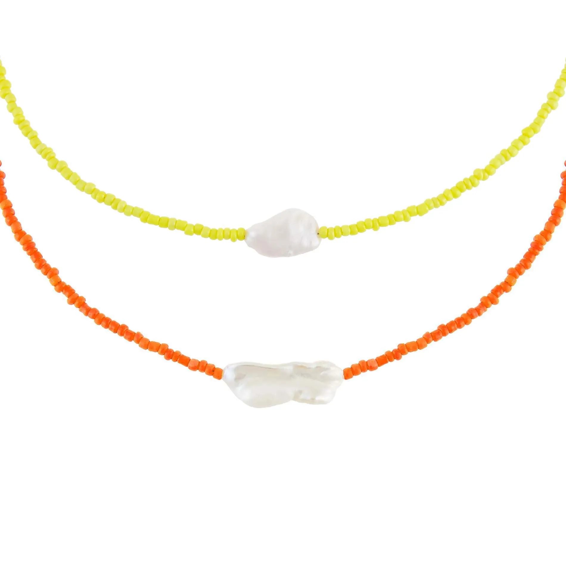 2 Piece Baroque Bead Choker Combo Set sold by Adina Eden's product image thumbnail 2