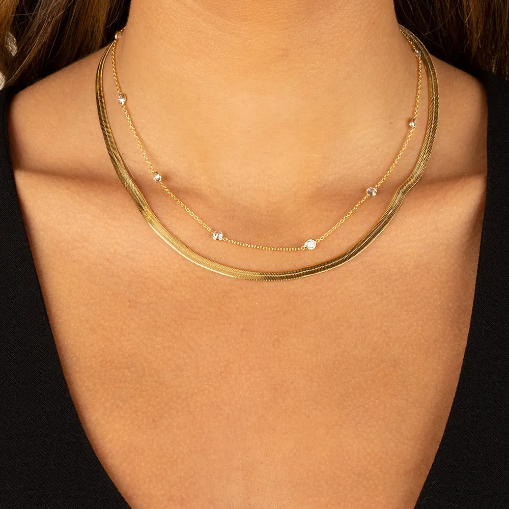 The "I’m Chilling" Necklace Combo Set sold by Adina Eden's product image thumbnail 2