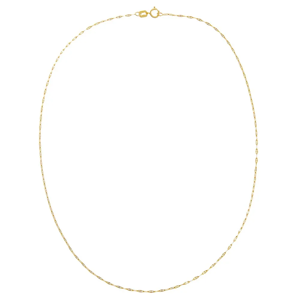 Hammered Cable Chain 14K sold by Adina Eden's product image thumbnail 3