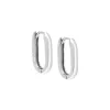 Solid Thick Link Hoop Earring sold by Adina Eden's