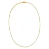 Thin Three Prong Tennis Necklace sold by Adina Eden's