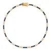 CZ Colored Tennis Anklet sold by Adina Eden's