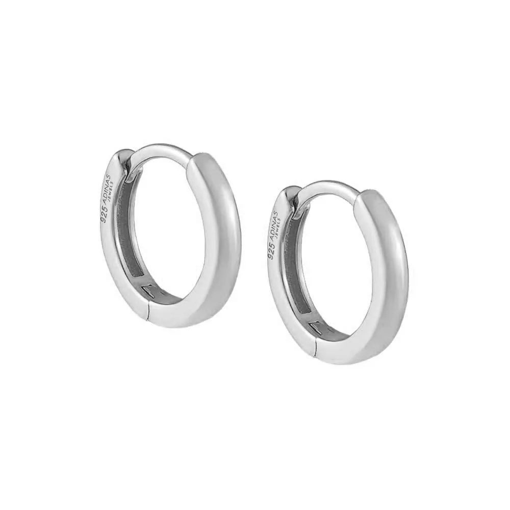 Plain Ring Huggie Earring sold by Adina Eden's product image thumbnail 3