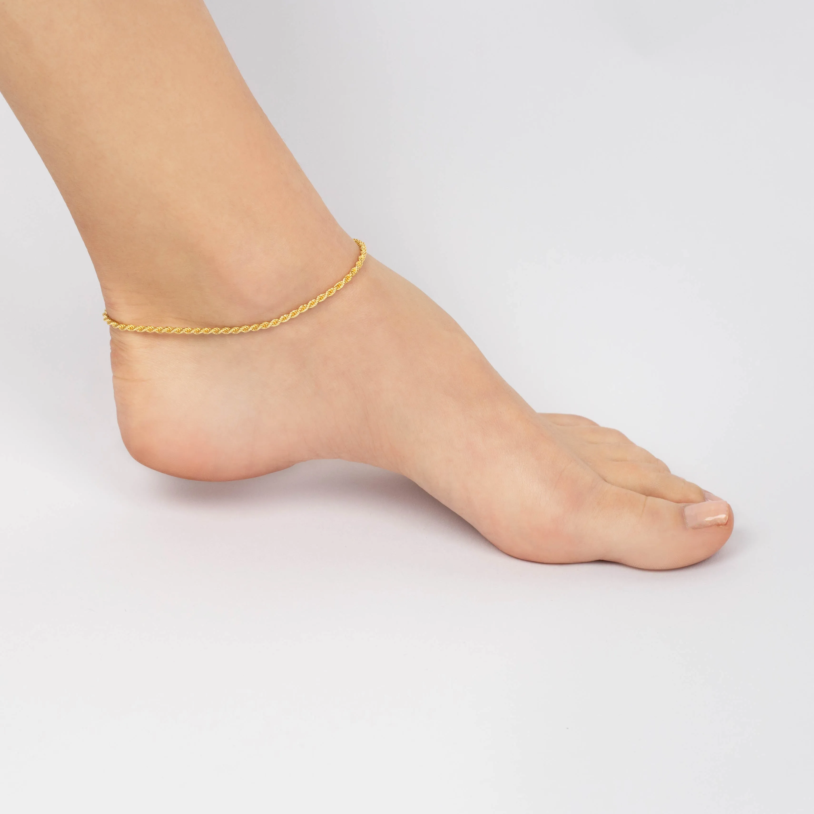 Rope Chain Anklet sold by Adina Eden's product image thumbnail 2