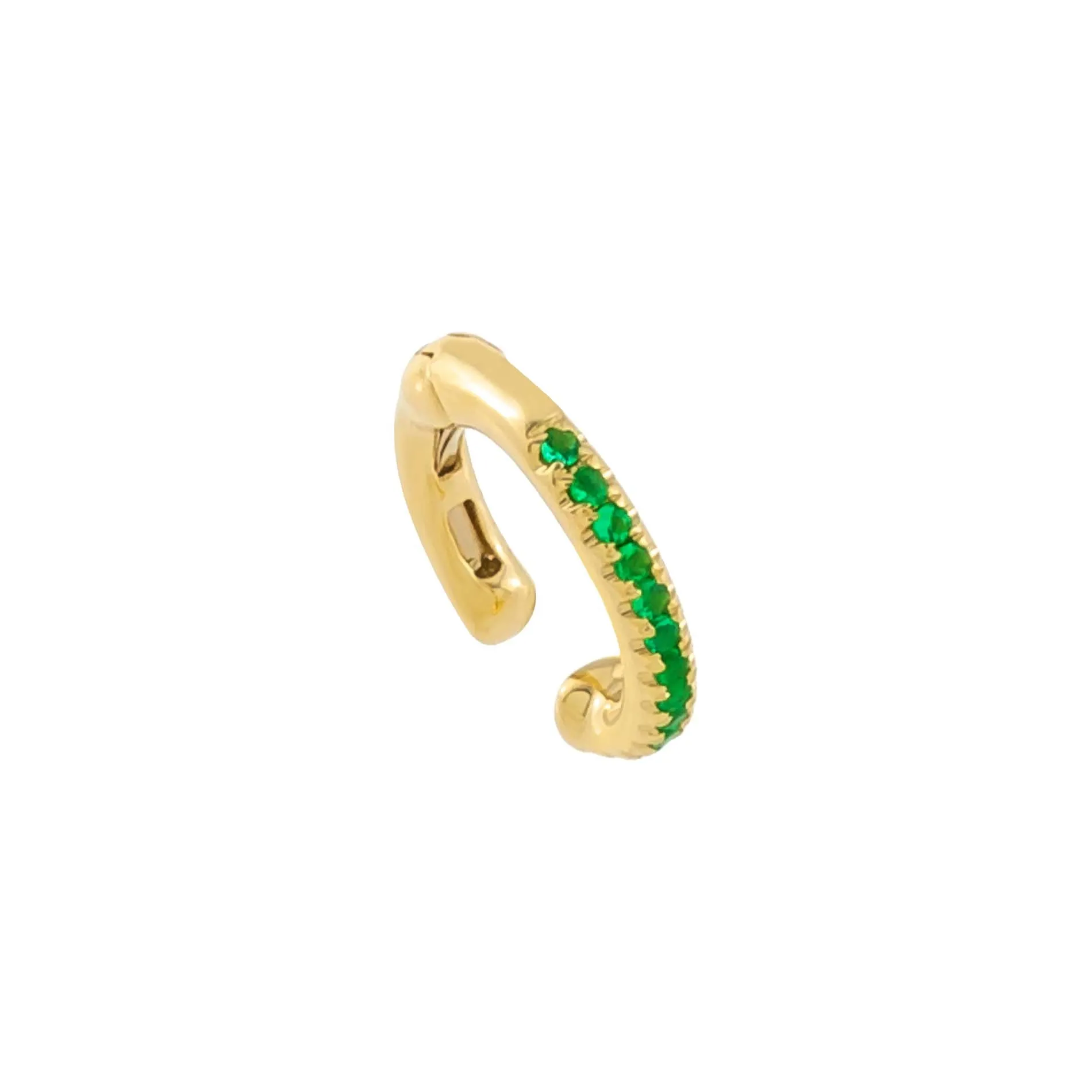 Colored Gemstone Ear Cuff 14K sold by Adina Eden's product image thumbnail 4